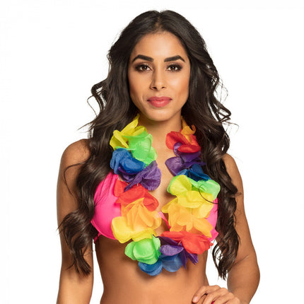 Feestbazaar Hawaii krans lei XL