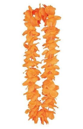 Feestbazaar Hawaii krans neon oranje
