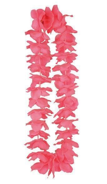 Feestbazaar Hawaii krans neon roze