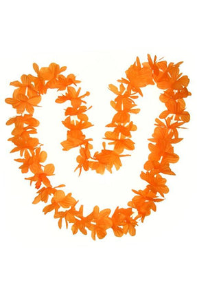 Feestbazaar Hawaii krans oranje populair