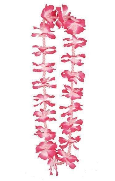 Feestbazaar Hawaii krans parels roze