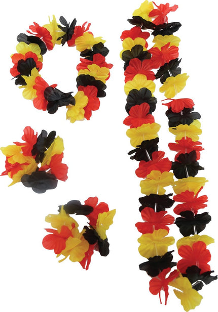 Feestbazaar Hawaii Krans Set Belgie