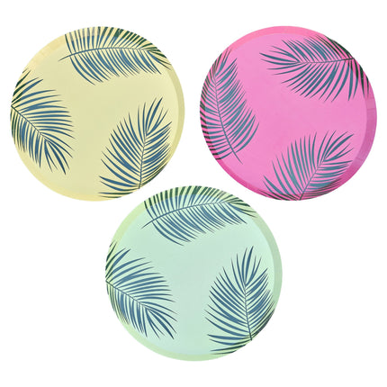 Feestbazaar Hawaii Palm Bordjes (8st)