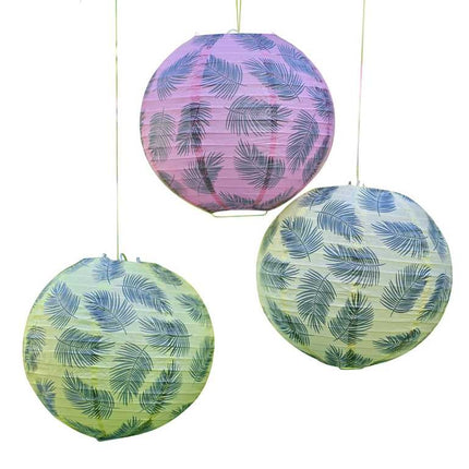 Feestbazaar Hawaii Palm Lampionnen (3st)