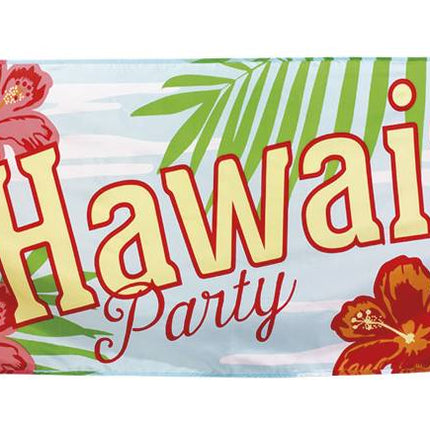 Feestbazaar Hawaii party banner