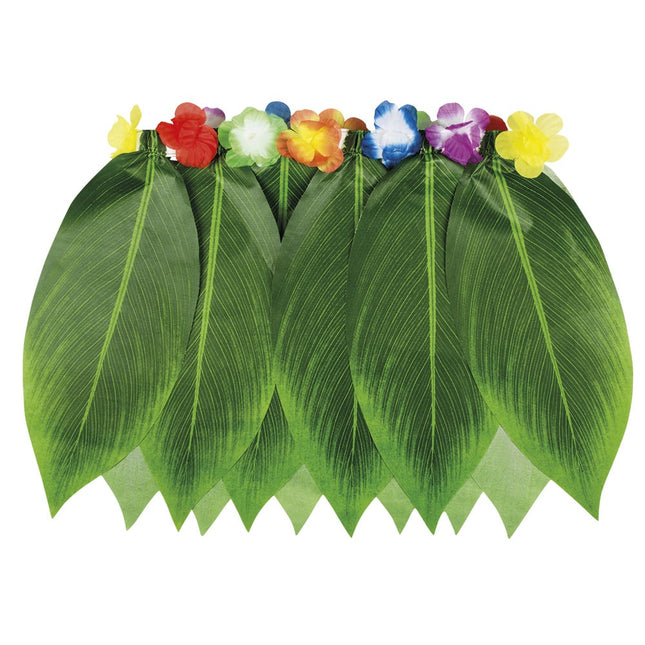 Feestbazaar Hawaii Rok Met Palmbladeren