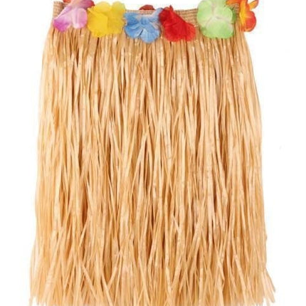 Feestbazaar Hawaii rok naturel 40 cm
