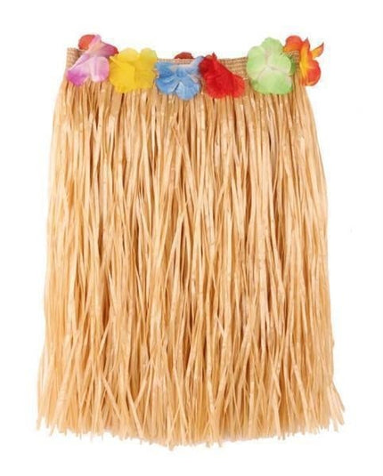 Feestbazaar Hawaii rok naturel 40 cm