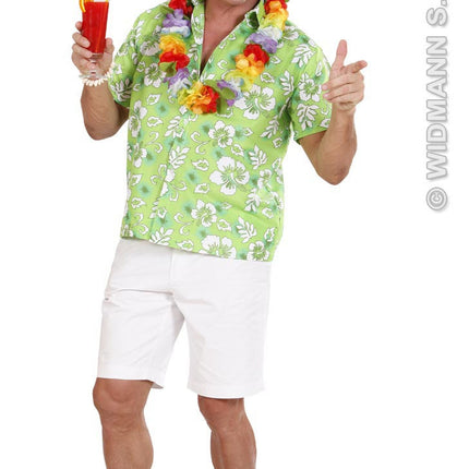 Feestbazaar Hawaii shirt groen