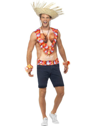 Feestbazaar Hawaii shirt mouwloos