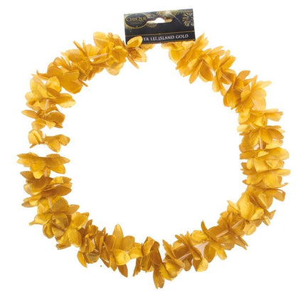 Feestbazaar Hawaii slinger goud