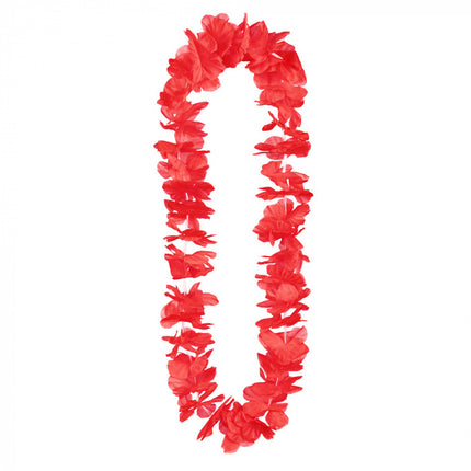 Feestbazaar Hawaii slinger rood Lei Ohana