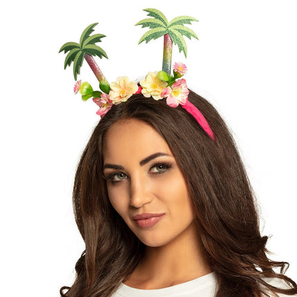 Feestbazaar Hawaii Tiara Palmbomen