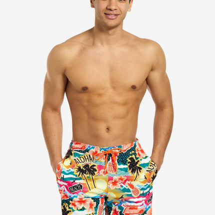 Feestbazaar Hawaii Zwembroek Aloha Heren Opposuits