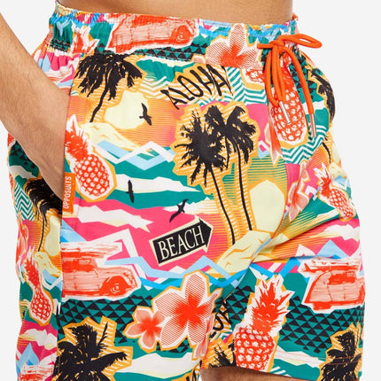 Feestbazaar Hawaii Zwembroek Aloha Heren Opposuits