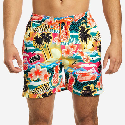 Feestbazaar Hawaii Zwembroek Aloha Heren Opposuits
