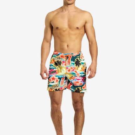 Feestbazaar Hawaii Zwembroek Aloha Heren Opposuits