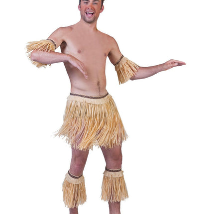 Feestbazaar Hawaiiaanse Zulu set