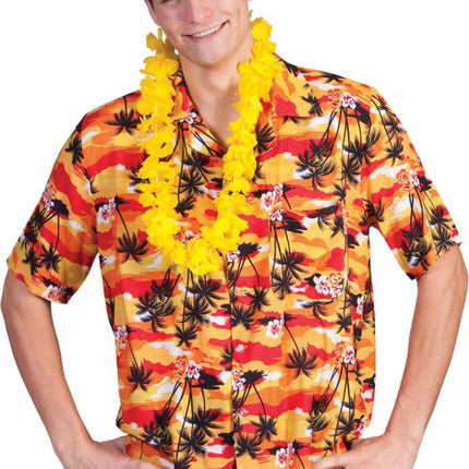 Feestbazaar Hawaiibloese Orange Sunset