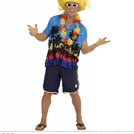 Feestbazaar Hawaiishirt Palm Beach