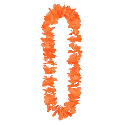 Feestbazaar Hawaiislinger oranje Lei Ohana