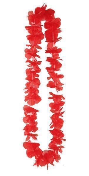 Feestbazaar Hawaiislinger rood