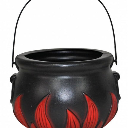 Feestbazaar Heksen ketel 20cm vlammen