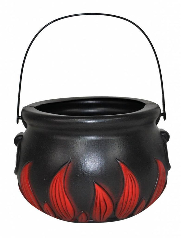 Feestbazaar Heksen ketel 20cm vlammen