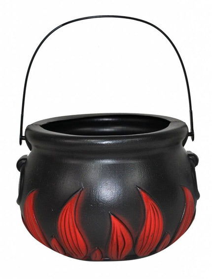 Feestbazaar Heksen ketel 20cm vlammen