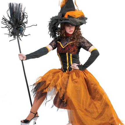 Feestbazaar Heksen Kostuum Herfst Premium