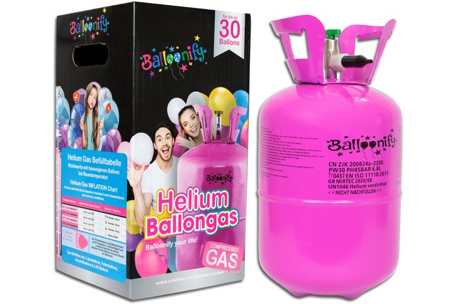 Feestbazaar Heliumcilinder tot 30 ballonnen