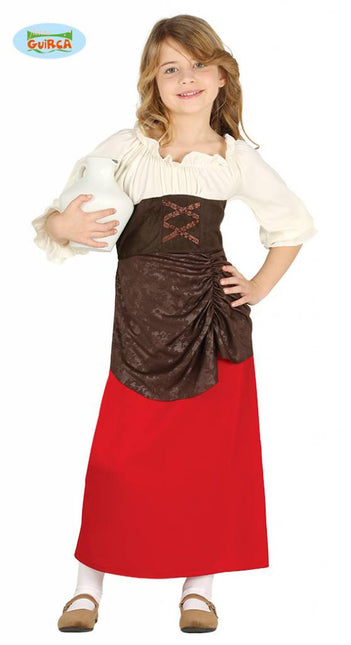 Feestbazaar Herbergier jurk kind