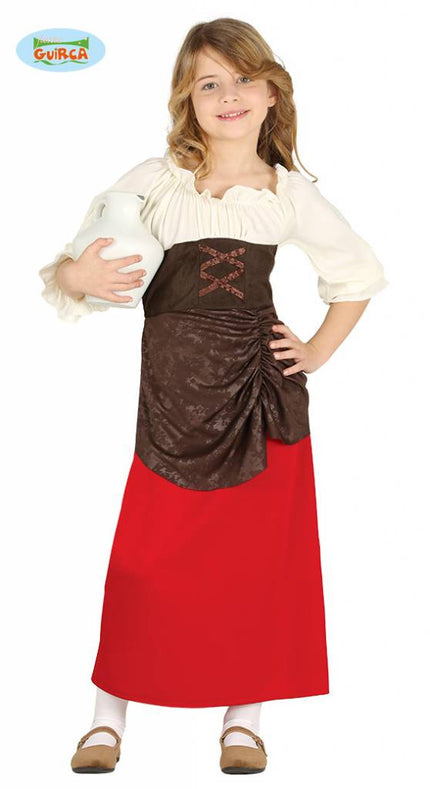 Feestbazaar Herbergier jurk kind