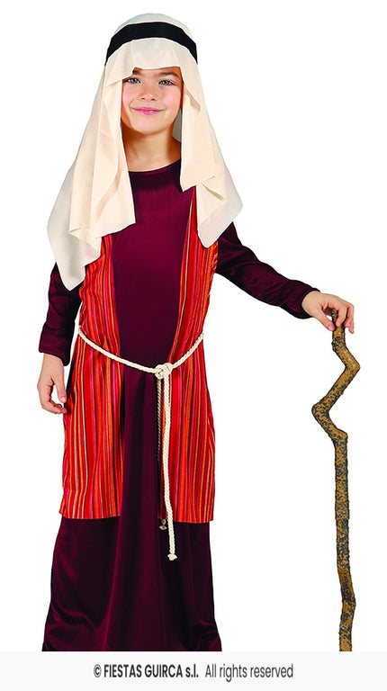 Feestbazaar Herders Kostuum Kind Saint Joseph Rood