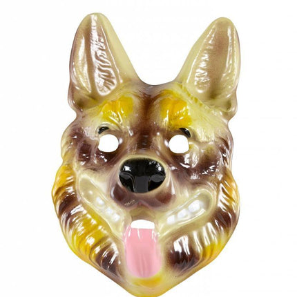 Feestbazaar Herdershond masker kind