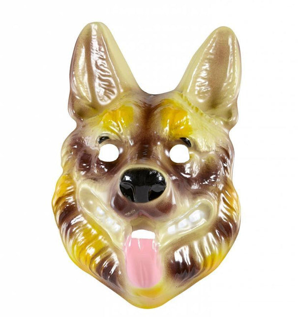 Feestbazaar Herdershond masker kind