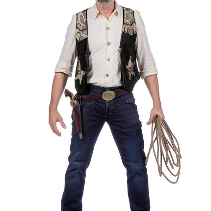 Feestbazaar Heren Cowboyvest