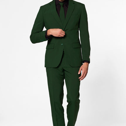 Feestbazaar Heren Pak Glorious Green Opposuits