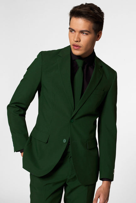 Feestbazaar Heren Pak Glorious Green Opposuits