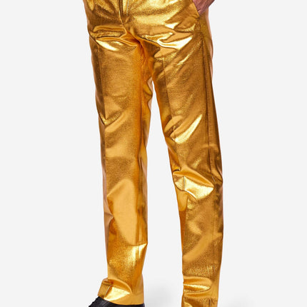 Feestbazaar Heren Pak Groovy Gold Opposuits