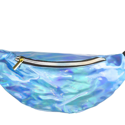 Feestbazaar Heuptas Bling Holografisch Aqua