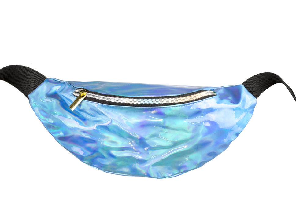 Feestbazaar Heuptas Bling Holografisch Aqua