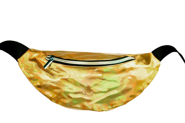 Feestbazaar Heuptas Bling Holografisch Goud