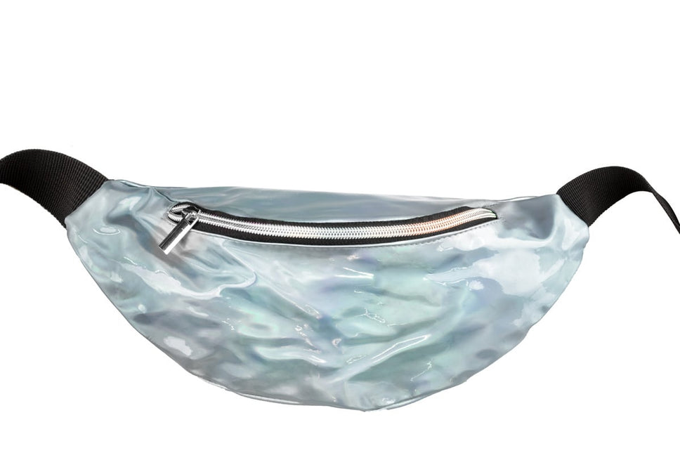 Feestbazaar Heuptas Holografisch Zilver Bling