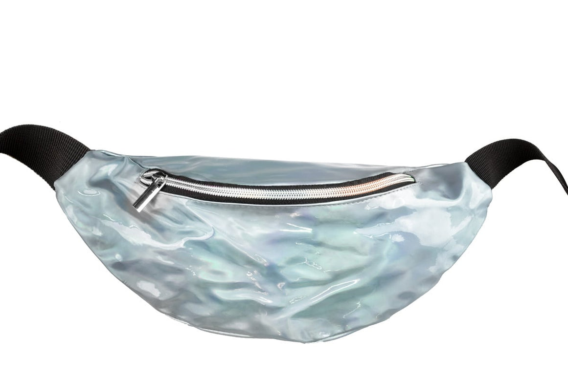 Feestbazaar Heuptas Holografisch Zilver Bling
