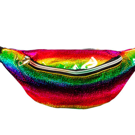 Feestbazaar Heuptas Regenboog Holografisch