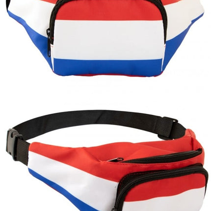 Feestbazaar Heuptasje Nederland Rood/Wit/Blauw