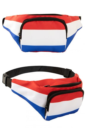 Feestbazaar Heuptasje Nederland Rood/Wit/Blauw