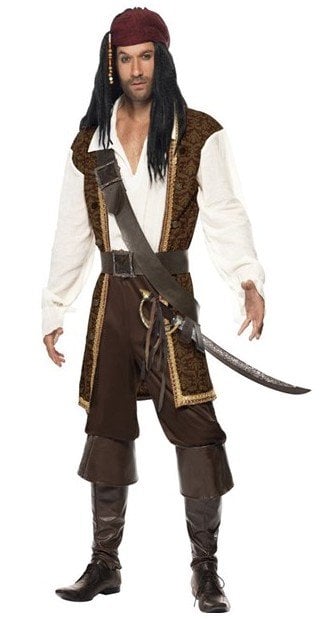 Feestbazaar High Seas Piraten kostuum