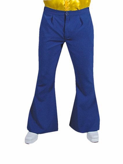 Feestbazaar Hippie broek blauw man